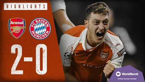 آرسنال 2-0 بایرن مونیخ (لیگ قهرمانان اروپا 2015)
