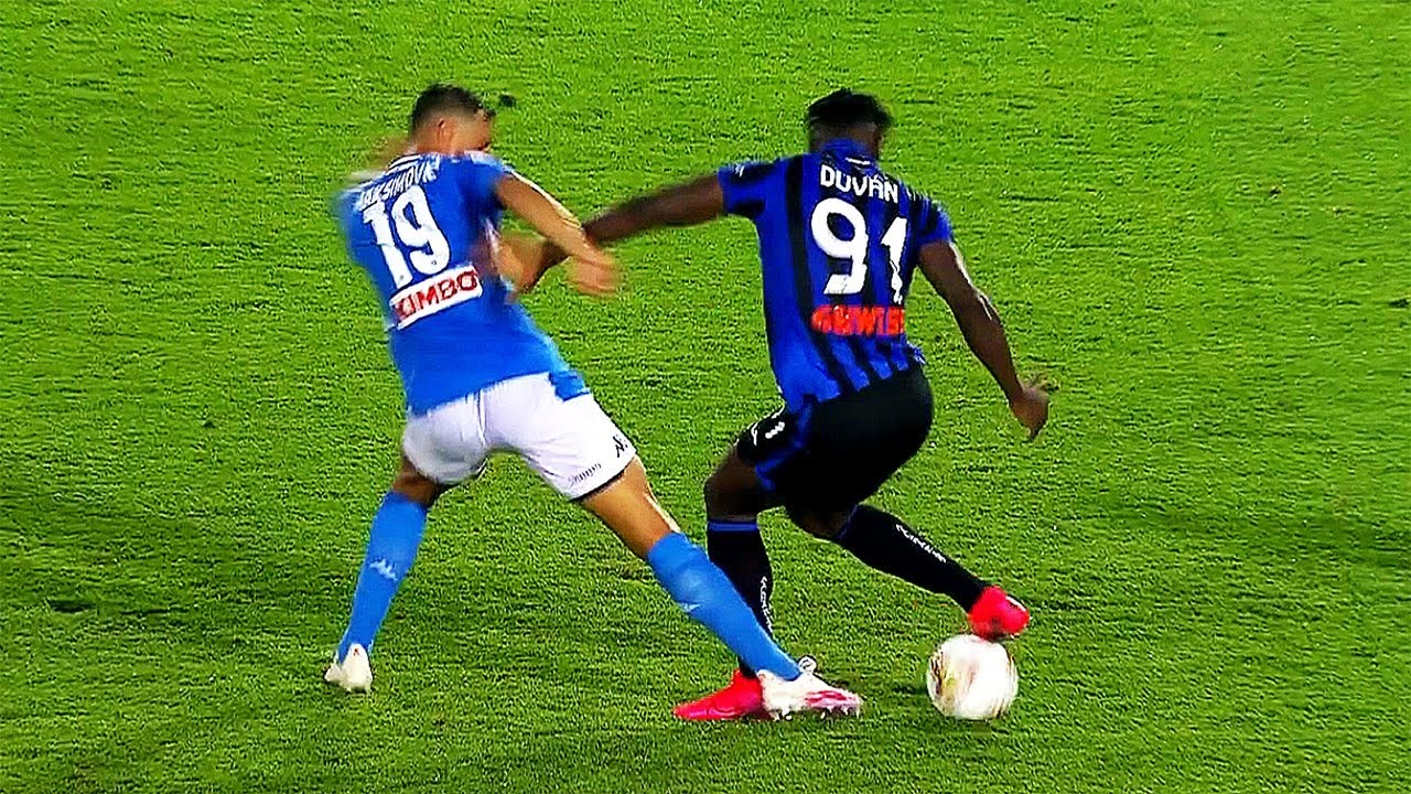 حرکات تکنیکی بازیکنان در بازی آتالانتا 2-0 ناپولی
