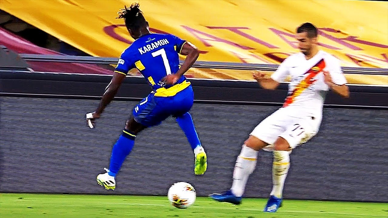 حرکات تکنیکی بازیکنان در بازی رم 2-1 پارما