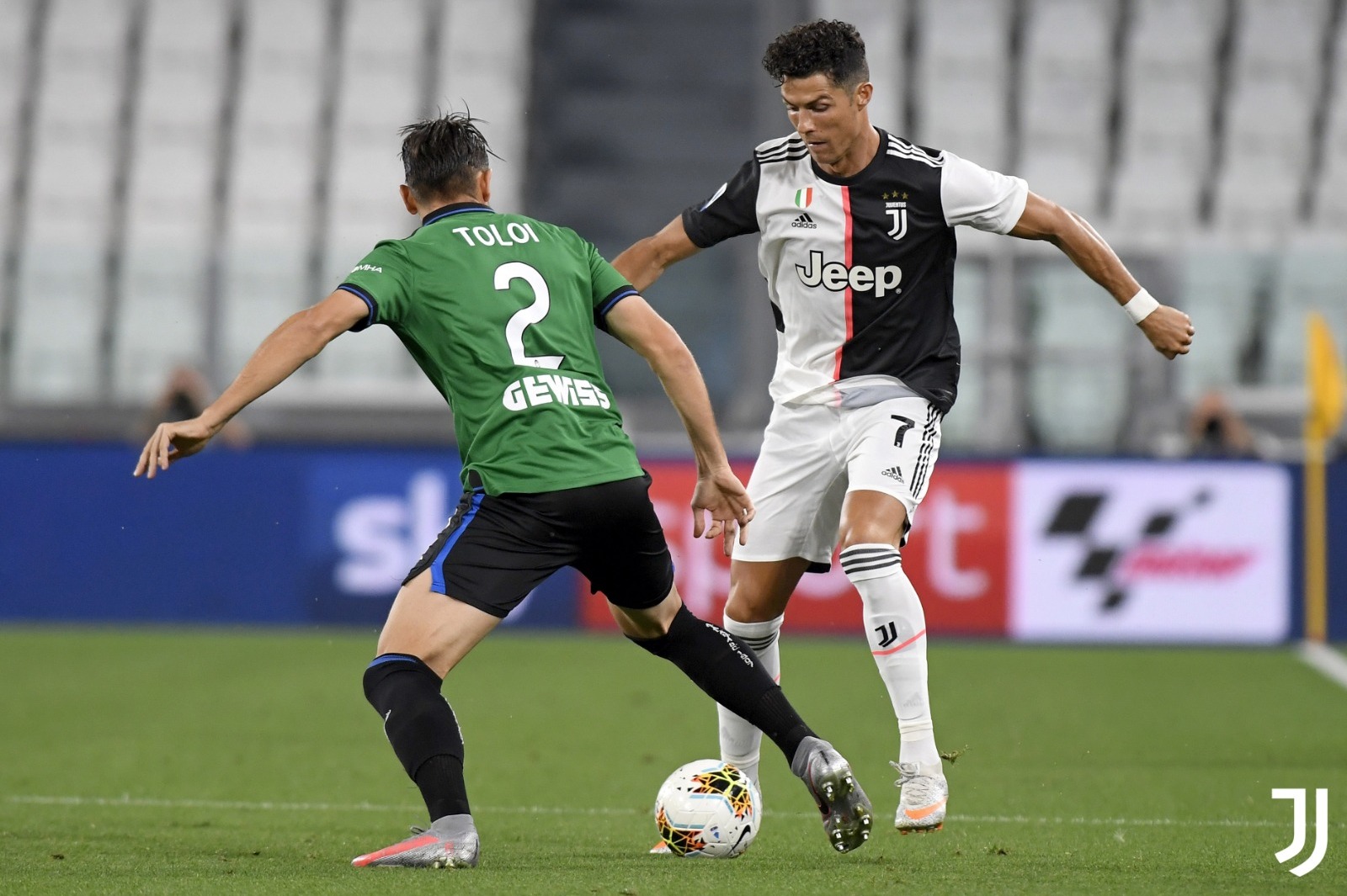 یوونتوس 2-2 آتالانتا؛ دبل رونالدو، یوونتوس را نجات داد