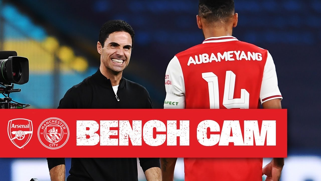 حواشی بازی آرسنال 2-0 منچستر سیتی و واکنش های آرتتا از نگاه دوربین باشگاه آرسنال