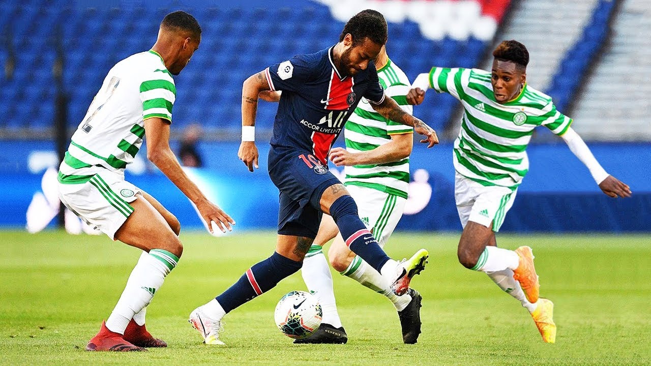 حرکات تکنیکی بازیکنان در بازی پاری سن ژرمن 4-0 سلتیک