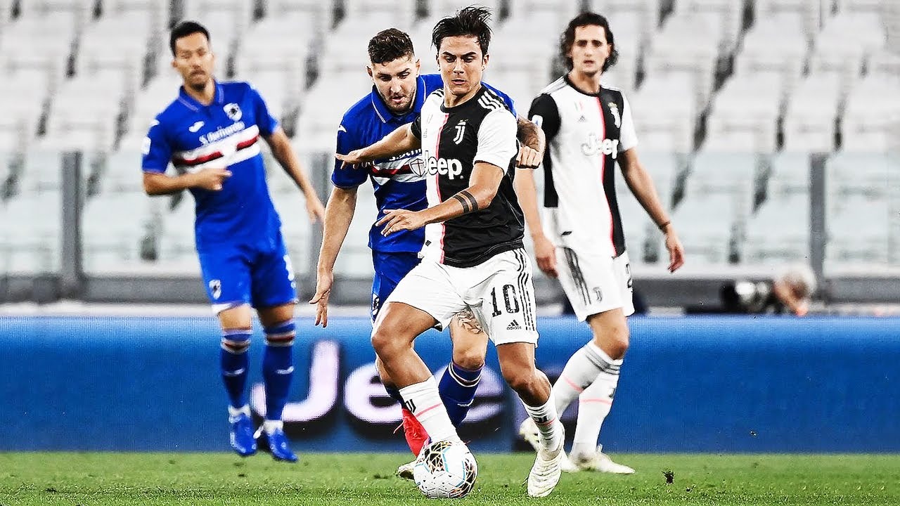 حرکات تکنیکی بازیکنان در بازی یوونتوس 2-0 سمپدوریا