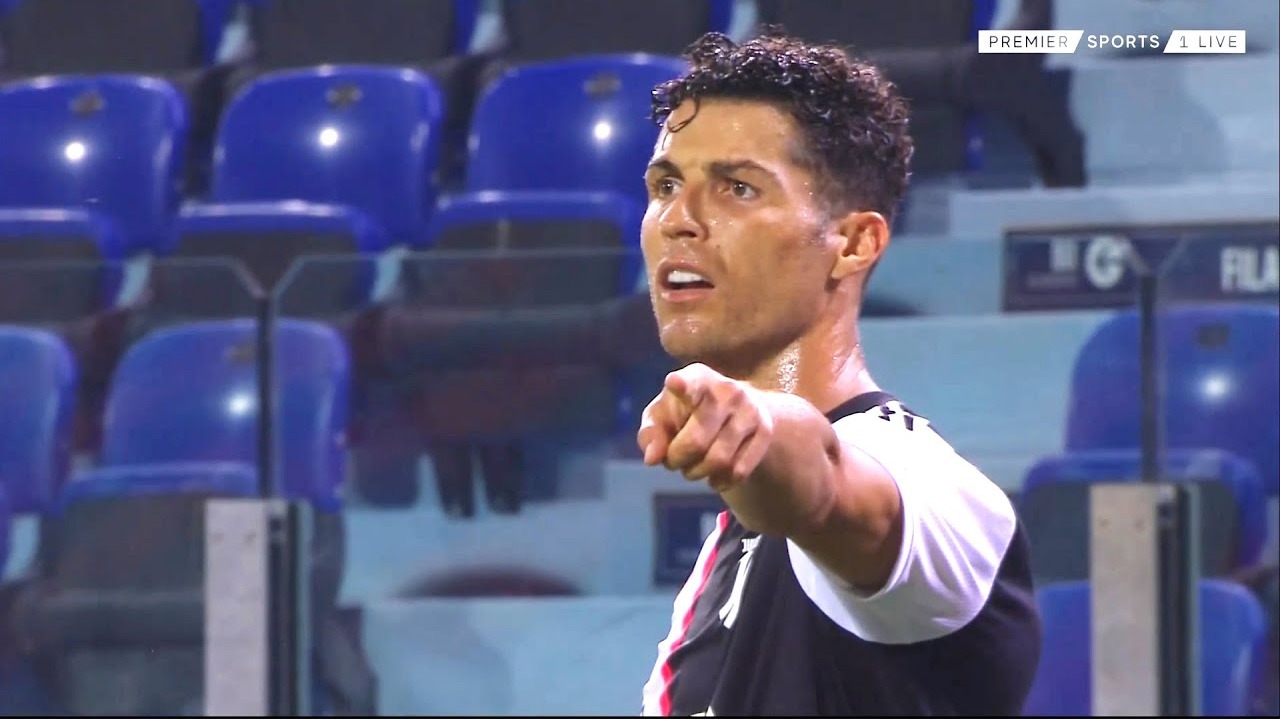 عملکرد کریستیانو رونالدو در بازی کالیاری 2-0 یوونتوس