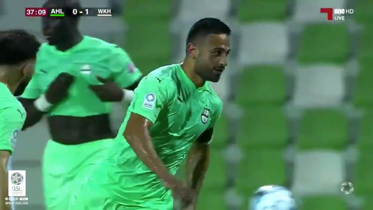 گل اول الاهلی به الوکره توسط امید ابراهیمی