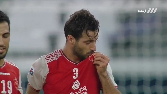 گل اول پرسپولیس به التعاون عربستان (شجاع خلیل زاده)
