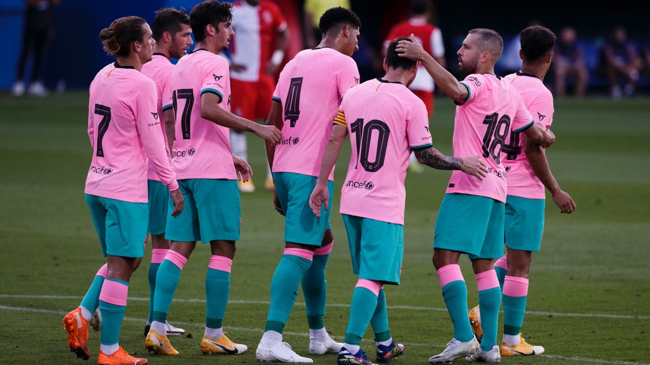 خلاصه بازی بارسلونا 3-1 خیرونا