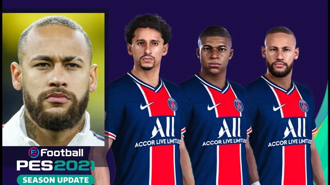 چهره و قدرت بازیکنان پاری سن ژرمن در PES 2021