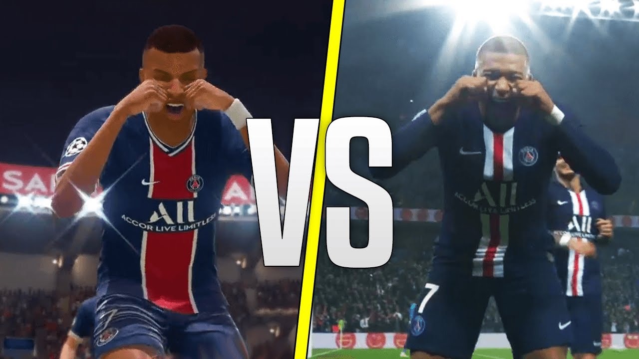 مقایسه حرکات تکنیکی و شادی گلهای FIFA 21 با فوتبال واقعی