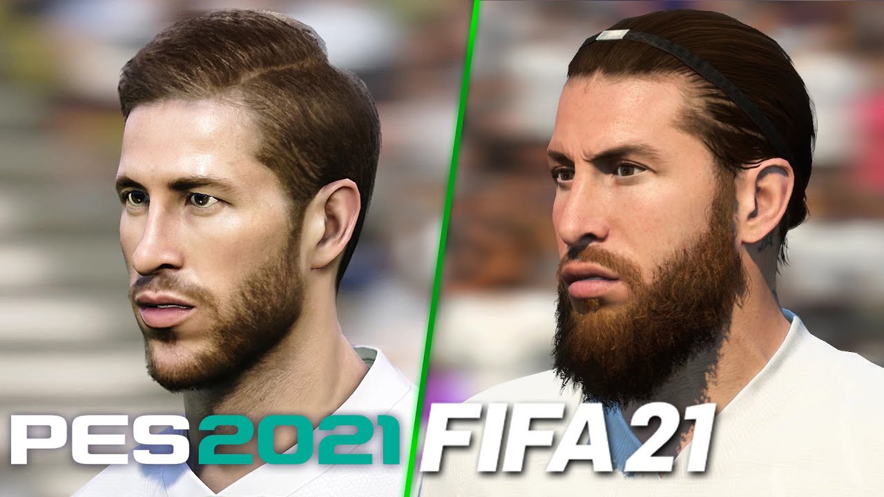 چهره بازیکنان رئال مادرید در PES 2021 و  FIFA 2021