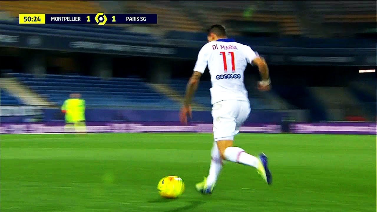 حرکات تکنیکی بازیکنان مون پلیه 1-3 پاری سن ژرمن