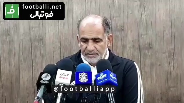 صحبتهای علی نیکبخت مربی تراکتور در نشست خبری پس از دیدار مقابل پیکان