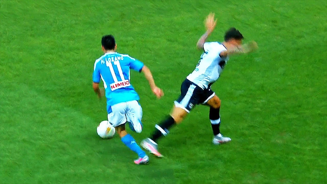 حرکات تکنیکی بازیکنان در بازی پارما 2-1 ناپولی