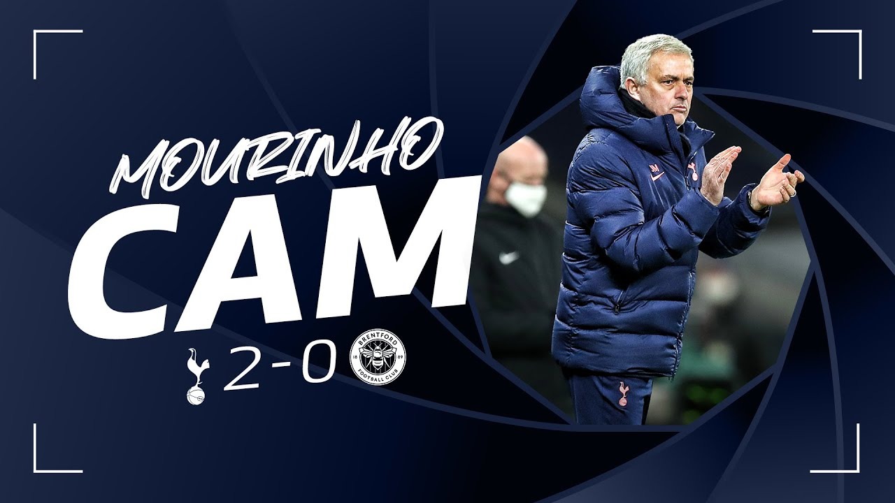 عکس العمل های مورینیو کنار زمین در حاشیه بازی تاتنهام 2-0 بنتفرود