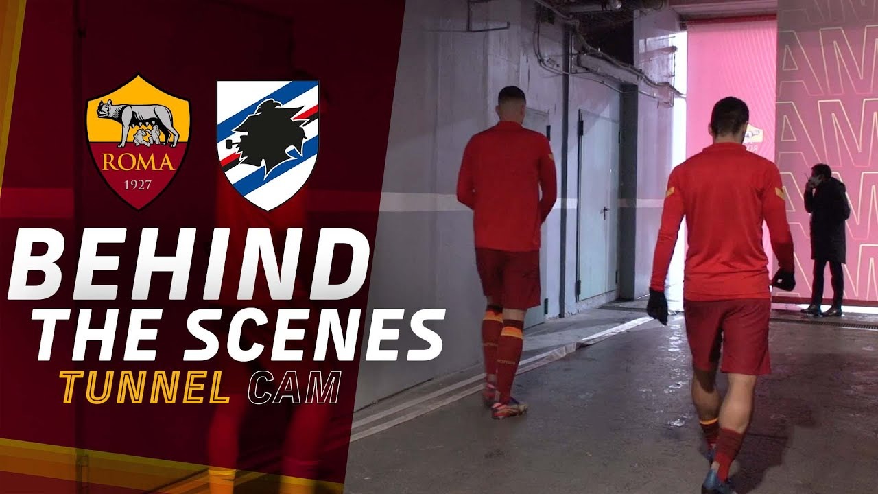 حواشی بازی رم 1-0 سمپدوریا از نگاه دوربین باشگاه رم