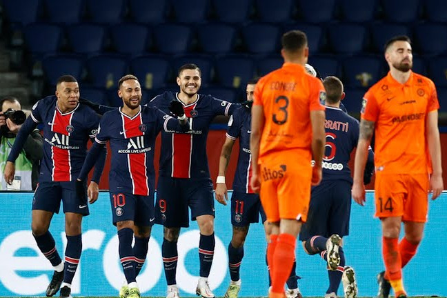 پیاسجی 4-0 مون پلیه؛ امباپه بالاخره زنده شد