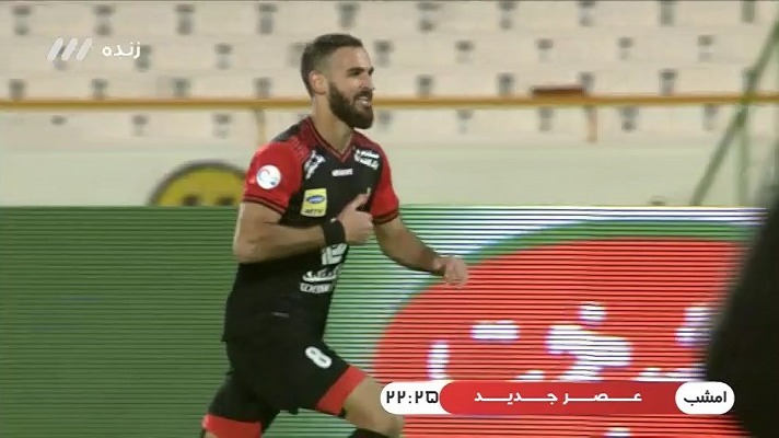 گل دوم پرسپولیس به ماشین سازی (احمد نوراللهی در دقیقه 93)