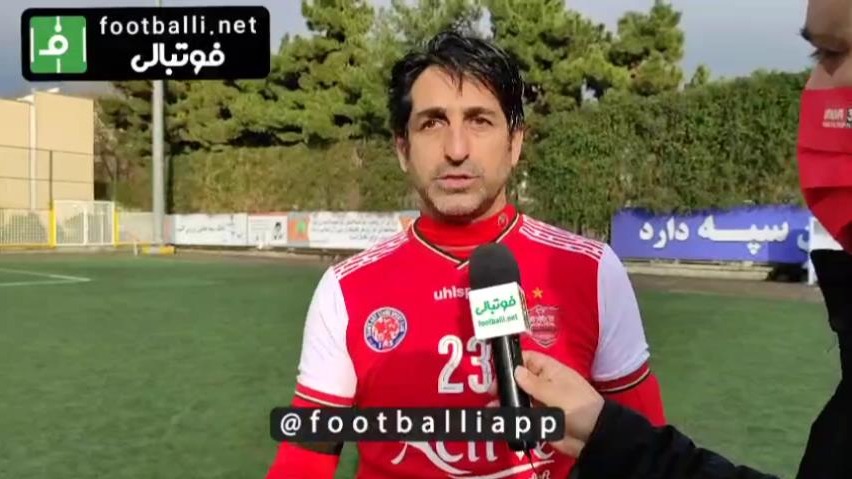 اختصاصی/ گفت و گو با محمدرضا مهدوی پس از پایان دربی هنرمندان