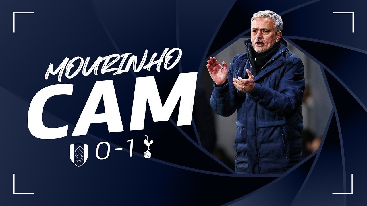 ری اکشن های مورینیو در بازی تاتنهام 1-0 فولام