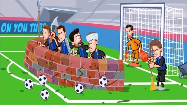 انیمیشن طنز برتری رئال مادرید مقابل آتالانتا