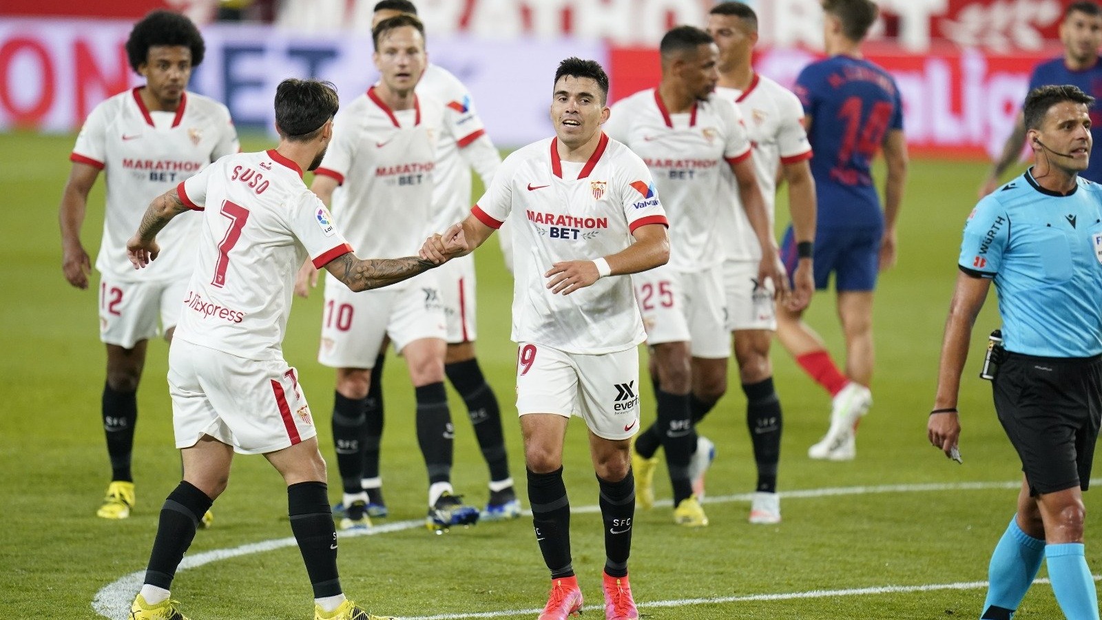 خلاصه بازی سویا 1-0 اتلتیکو مادرید