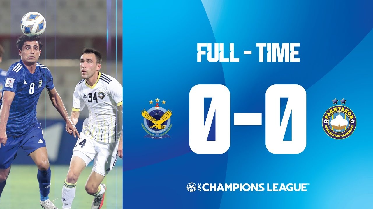 خلاصه بازی نیروی هوایی عراق 0-0 پاختاکور (گروه تراکتور)