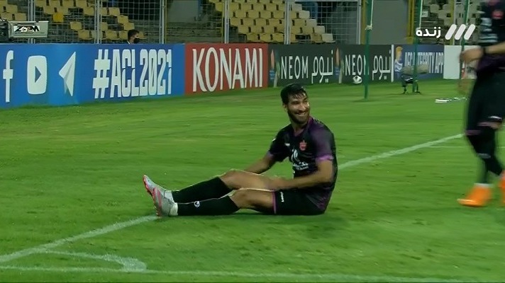 گل اول پرسپولیس به گوآ (شهریار مغانلو)