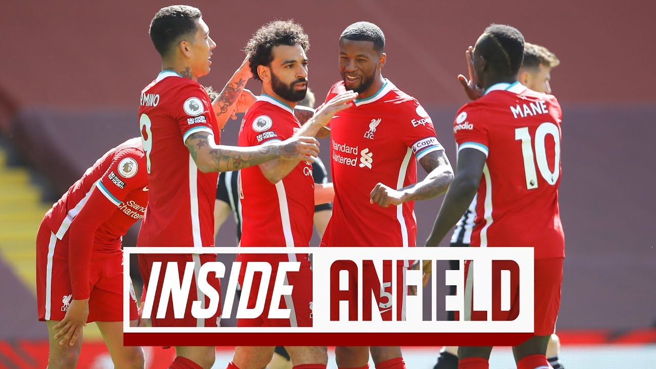 حواشی بازی لیورپول 1-1 نیوکاسل از نگاه دوربین باشگاه لیورپول