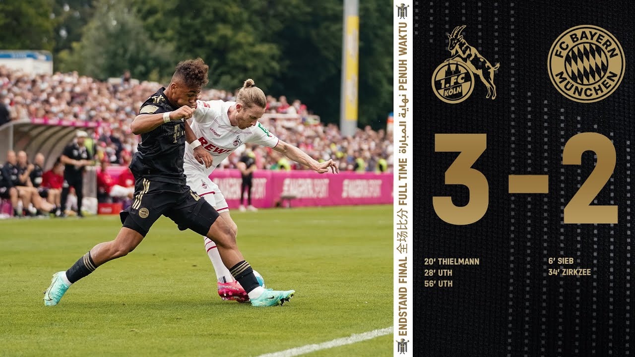 خلاصه بازی کلن 3-2 بایرن مونیخ