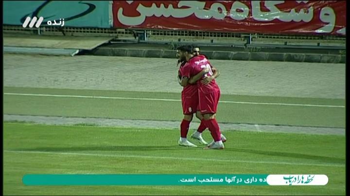 گل سوم پرسپولیس به ماشین سازی (احمد نوراللهی)