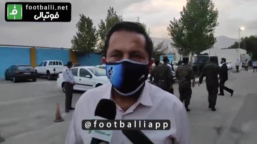 اختصاصی/ صحبت های اصغر مدیر روستا سرپرست پیکان پیش از دیدار بازی با پرسپولیس