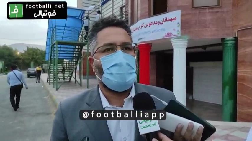 اختصاصی/ صحبت‌های اکبر محمدی مدیرعامل پیکان پیش از بازی مقابل پرسپولیس