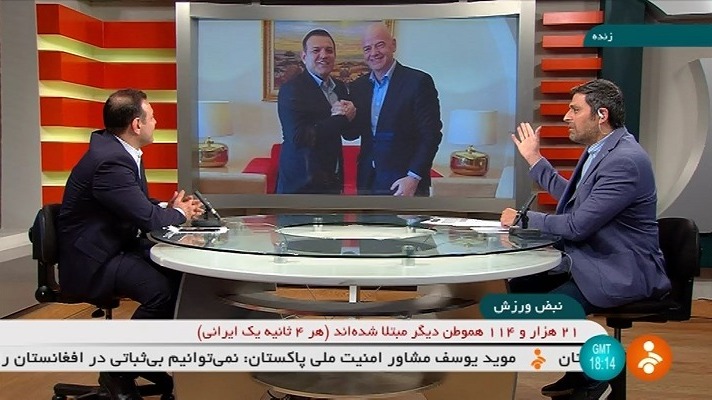 عزیزی خادم: اینفانتینو برای بازی برگشت مقابل عراق یا امارات به ایران می آید