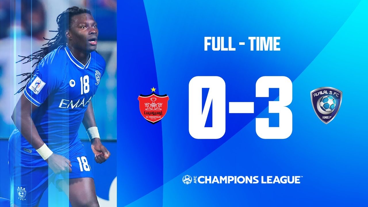 خلاصه بازی پرسپولیس 0-3 الهلال عربستان