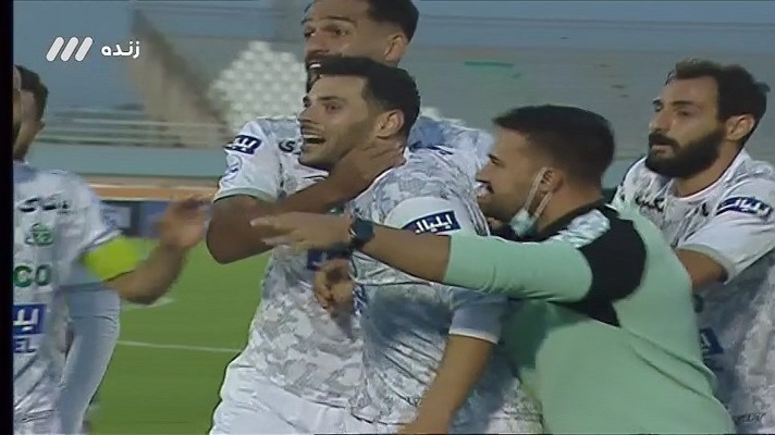 گل اول آلومینیوم اراک به پرسپولیس (علیرضا نقی زاده)