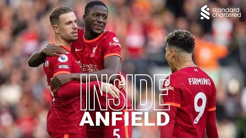 حواشی بازی لیورپول 2-2 برایتون از نگاه دوربین باشگاه لیورپول
