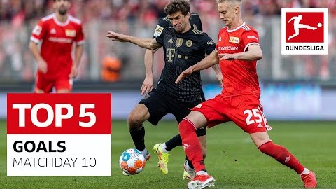 5 گل برتر هفته دهم بوندسلیگا 2021-2022