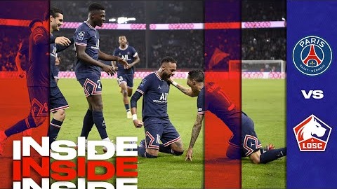 حواشی بازی پاری سن ژرمن 2-1 لیل از نگاه دوربین باشگاه پاری سن ژرمن
