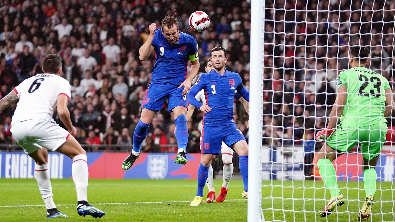 خلاصه بازی انگلیس 5-0 آلبانی
