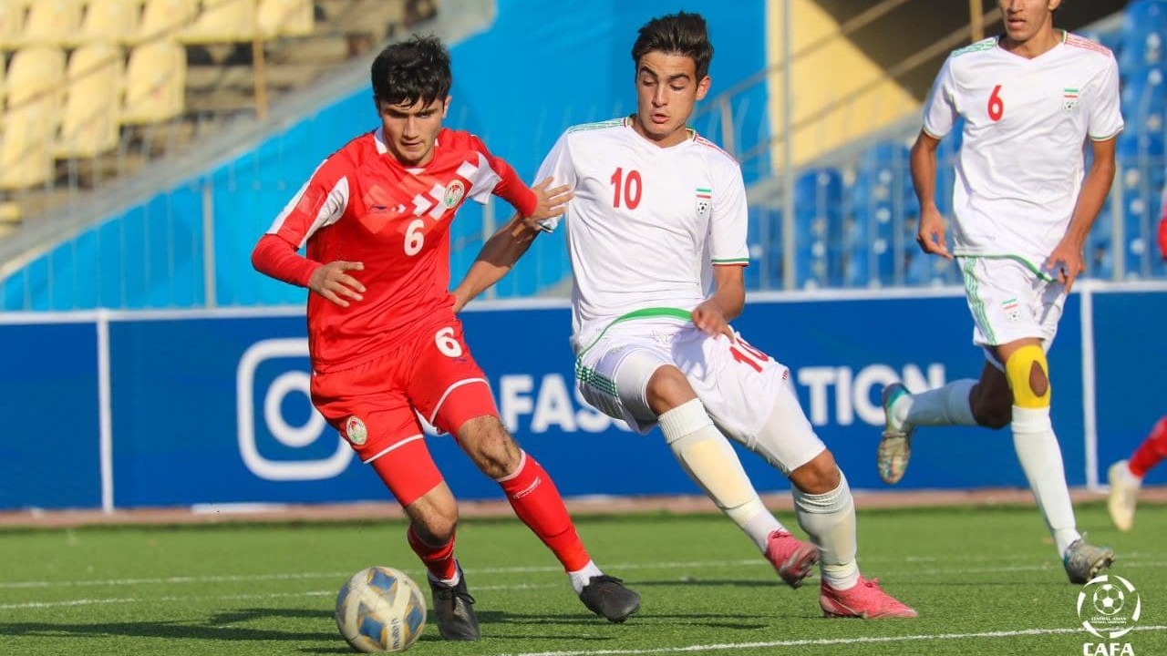 خلاصه بازی تیم ملی زیر 15 سال ایران 1-1 تاجیکستان