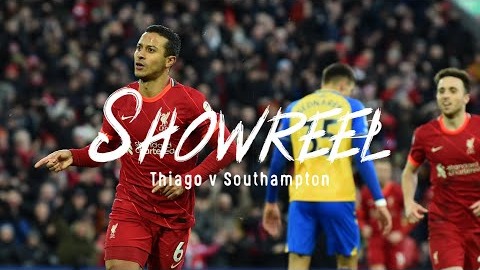 عملکرد تیاگو در باری لیورپول 4-0 ساوتهمپتون