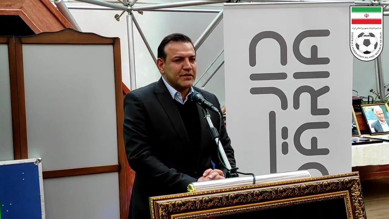 اختصاصی/ صحبت های شهاب الدین عزیزی خادم در حاشیه مراسم بزرگداشت زنده یاد پرویز دهداری فوتبالی | 