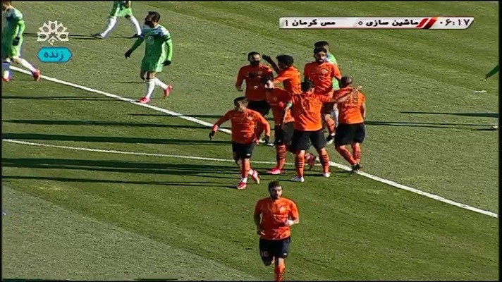 خلاصه بازی ماشین سازی 1-2 مس کرمان (جام حذفی)