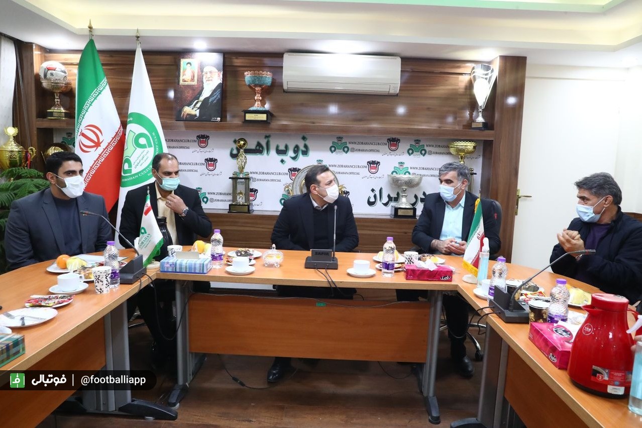 حضور رییس فدراسیون فوتبال در باشگاههای فولاد مبارکه و ذوب آهن اصفهان