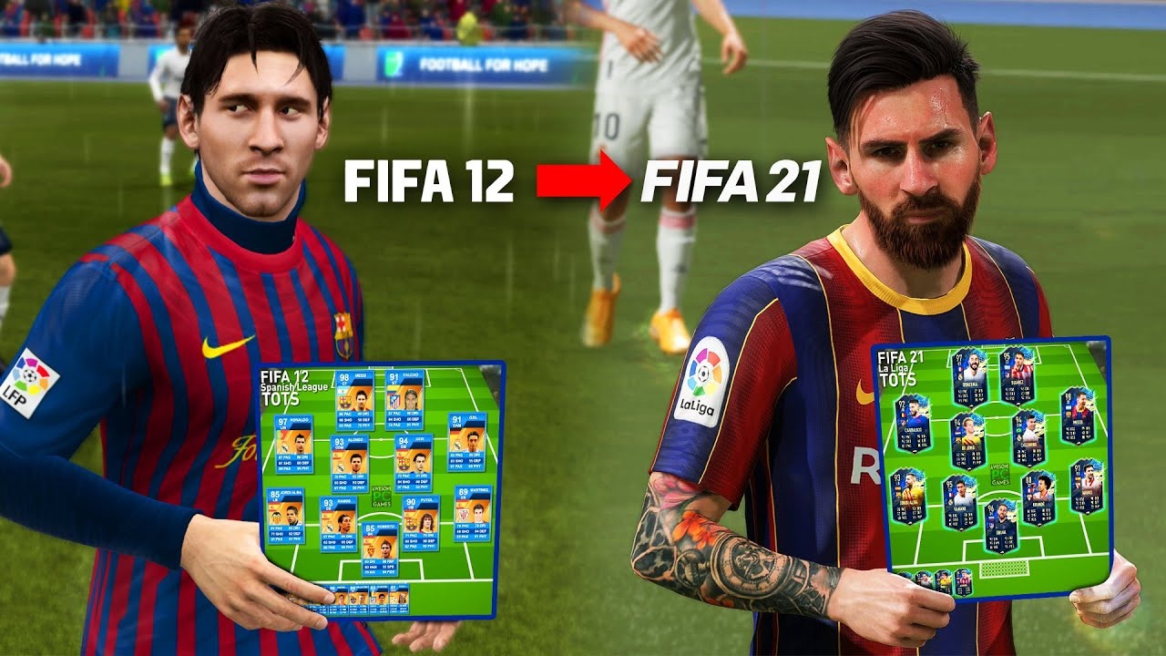 تیم منتخب فصل لالیگا از فیفا 12 تا 21