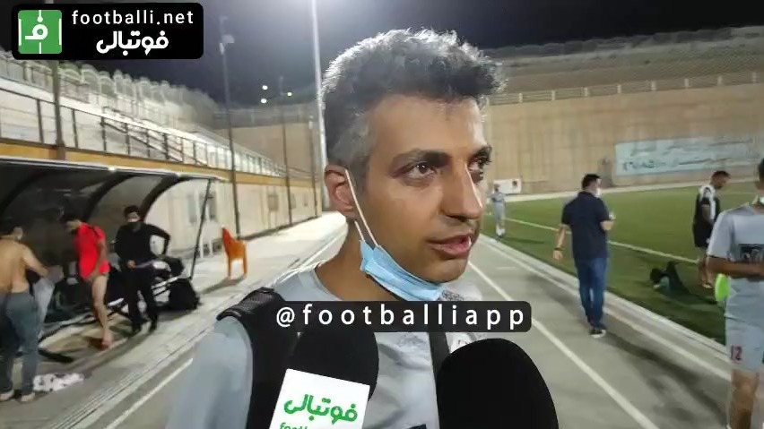 اختصاصی/ صحبتهای عادل فردوسی پور در حاشیه تمرین رسانه ورزش