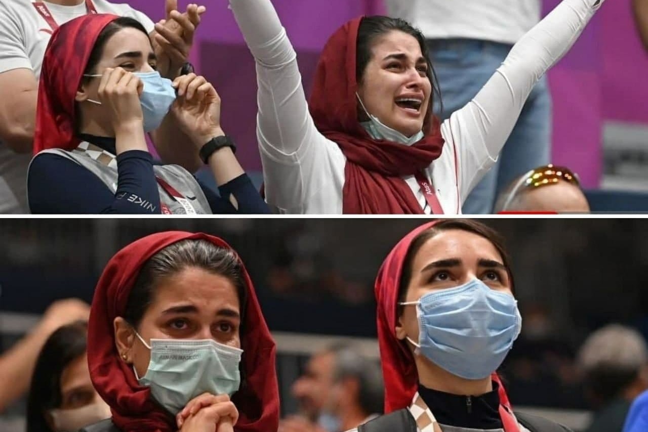 شکار زیباترین صحنه روز اول؛ اشکهای نجمه خدمتی، به زیبایی یک طلا
