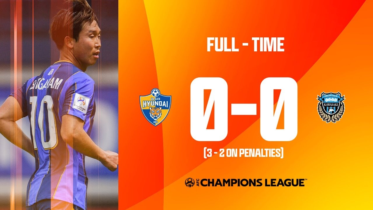 خلاصه بازی اولسان هیوندای 0-0 کاوازاکی / پنالتی 3-2 (1/8 لیگ قهرمانان آسیا)