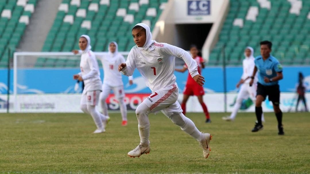 ضربات پنالتی بازی تیم ملی فوتبال بانوان ایران 4-2 اردن (مقدماتی جام ملت های آسیا)