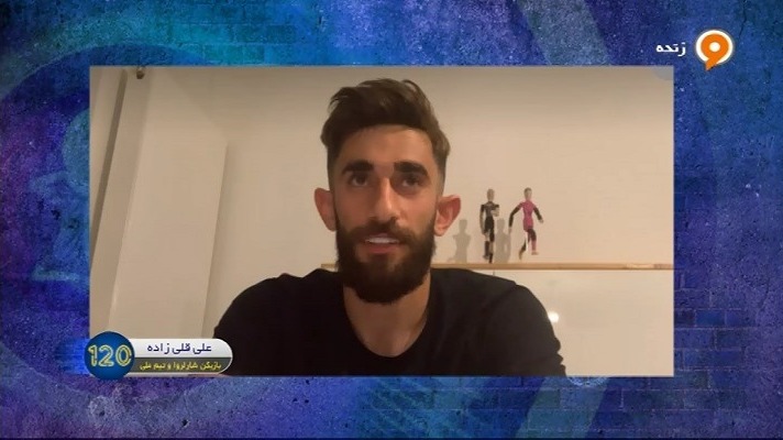 فوتبال 120/ علی قلی زاده: لیونل مسی الگوی من است - دوست دارم در لالیگا بازی کنم